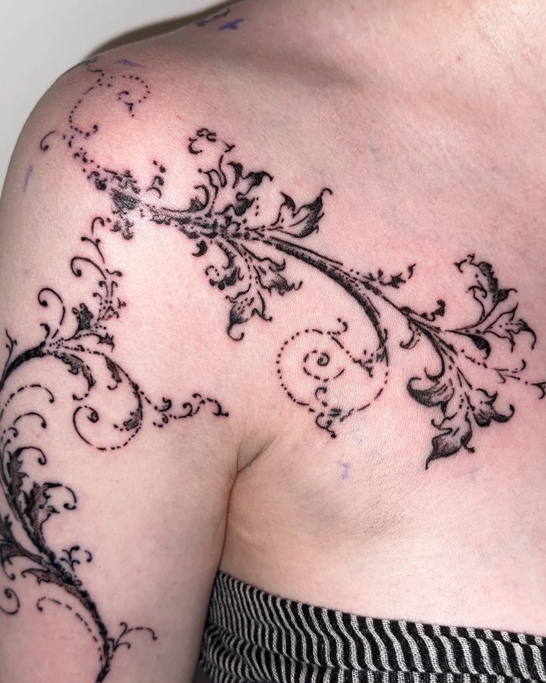 Tattoo by @flying.butter.tattoo β fine_line, ornamental