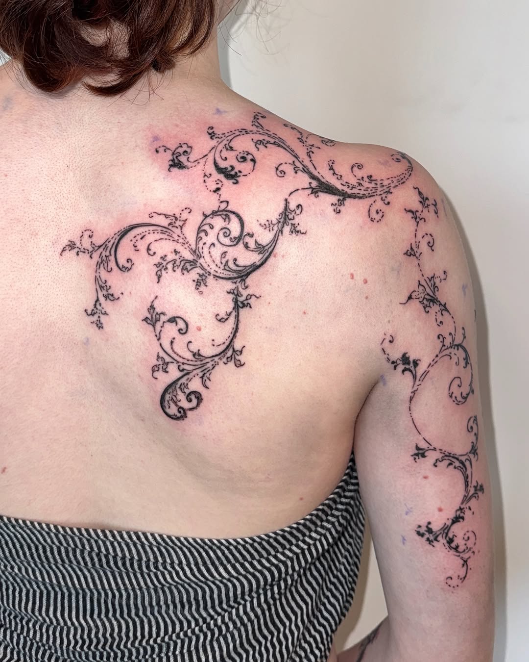 Tattoo by @flying.butter.tattoo β fine_line, ornamental