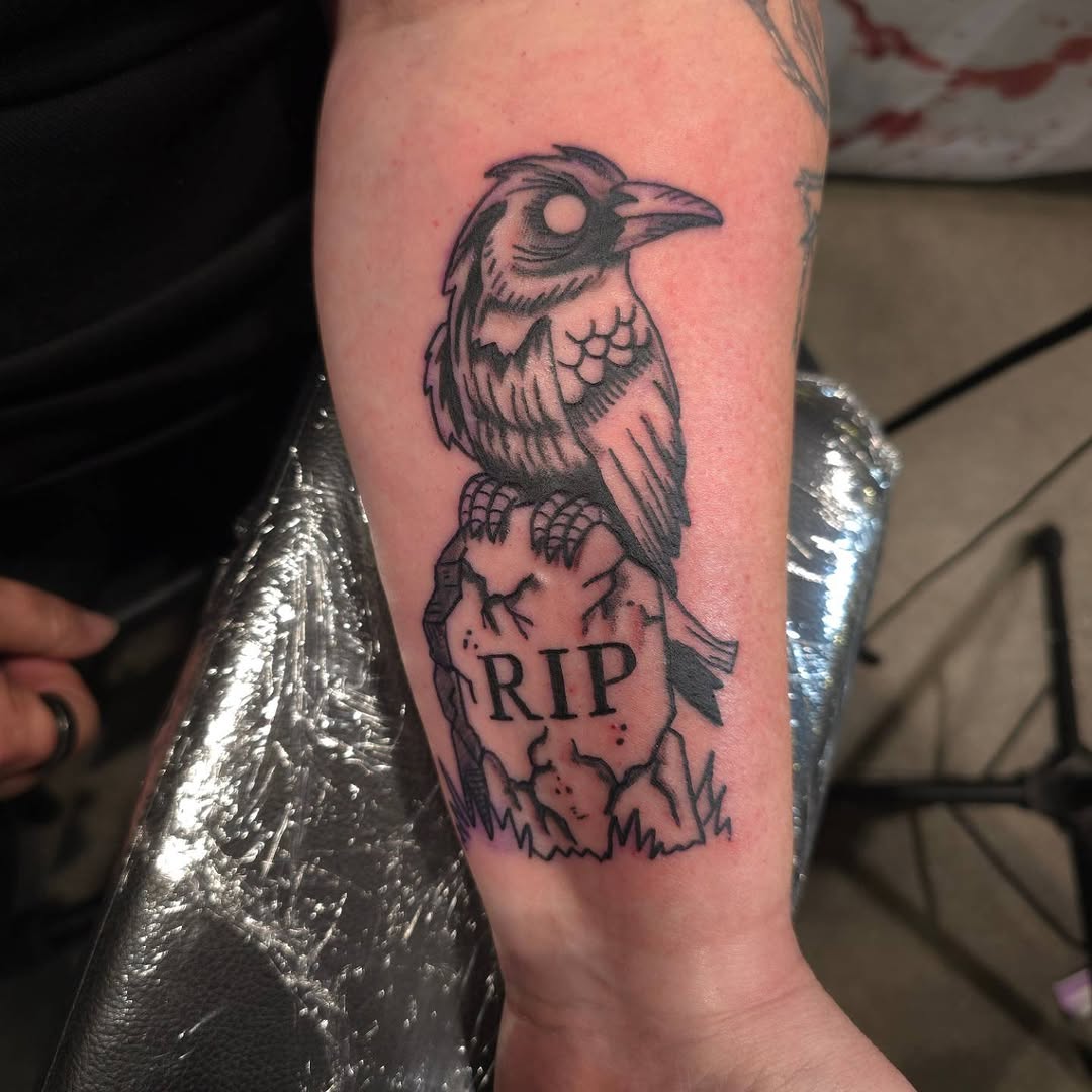 Tattoo by @klaatutattoo — black_and_grey, dark_realism