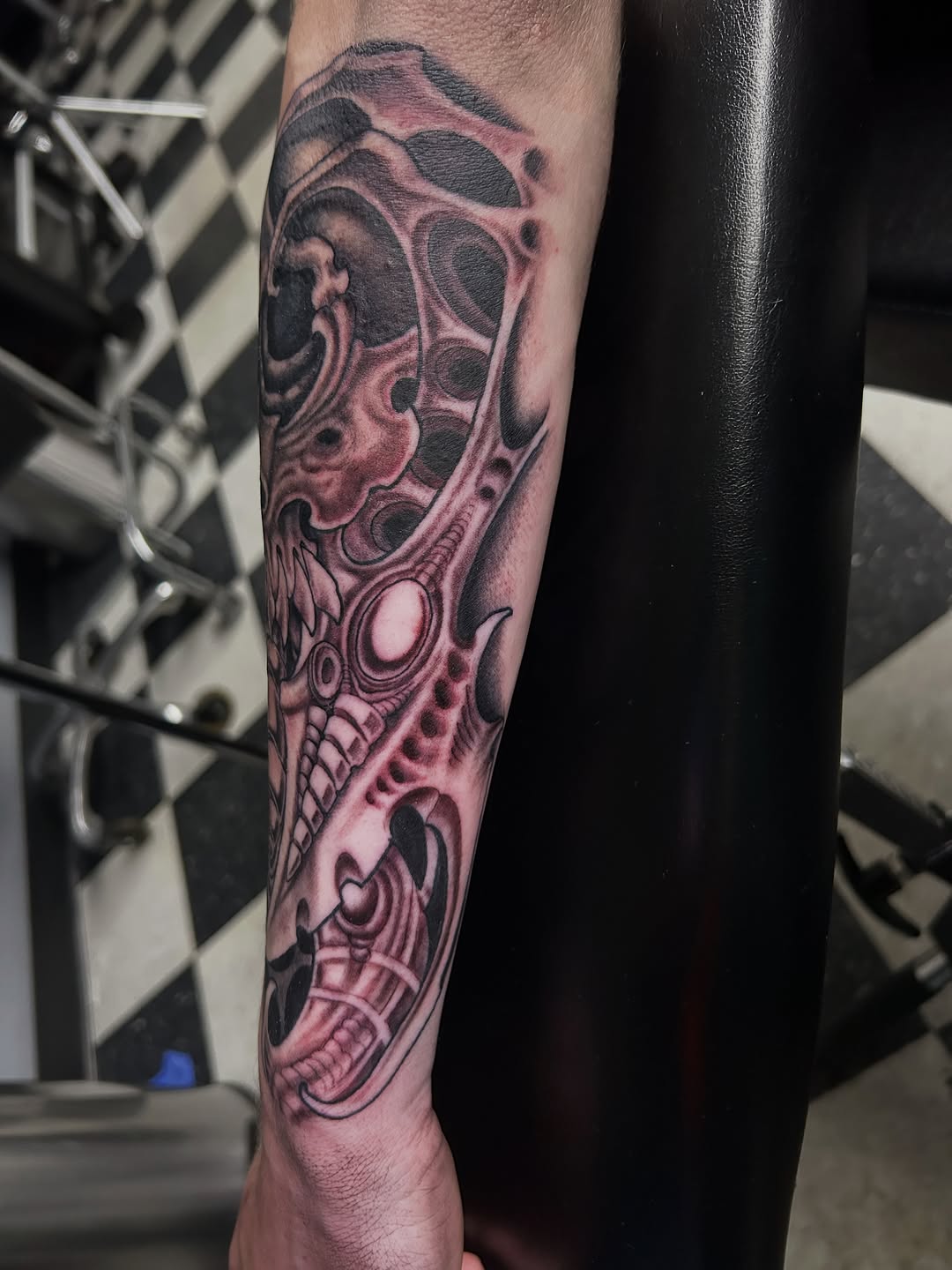 Tattoo by @camdentuttletattoos — black_and_grey, dark_realism