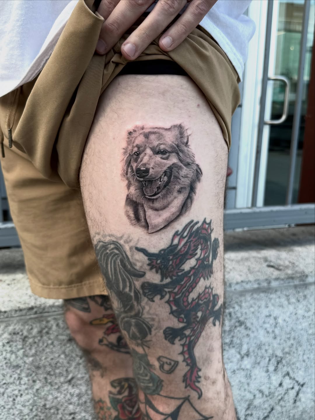 Tattoo by @chriscalibur_ — realism, black_and_grey