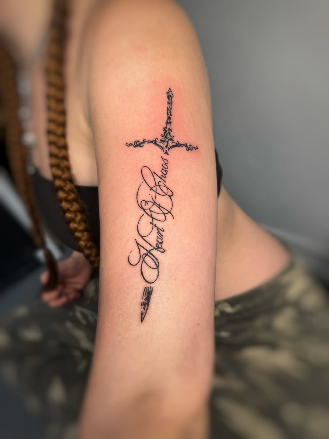 Tattoo by @r0tten.t4ts — lettering_script, fine_line