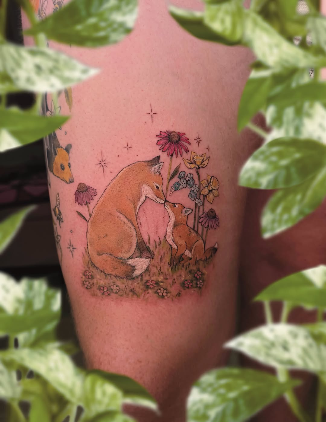 Tattoo by @femininefawntattoo — realism, fine_line
