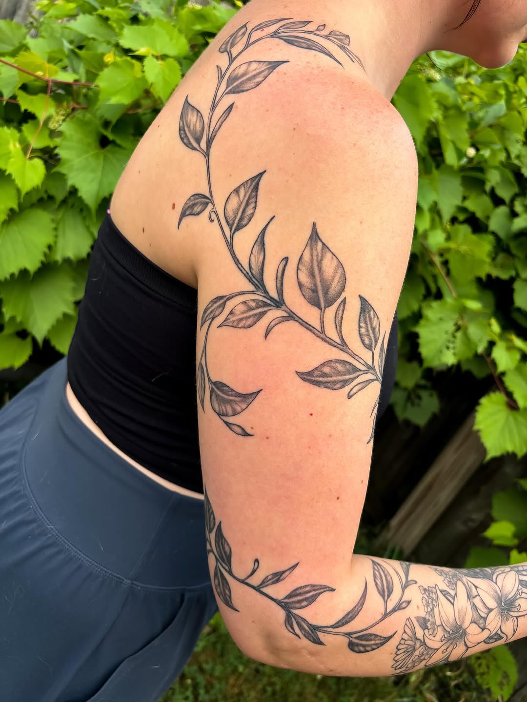 Tattoo by @_zzzava — fine_line, black_and_grey