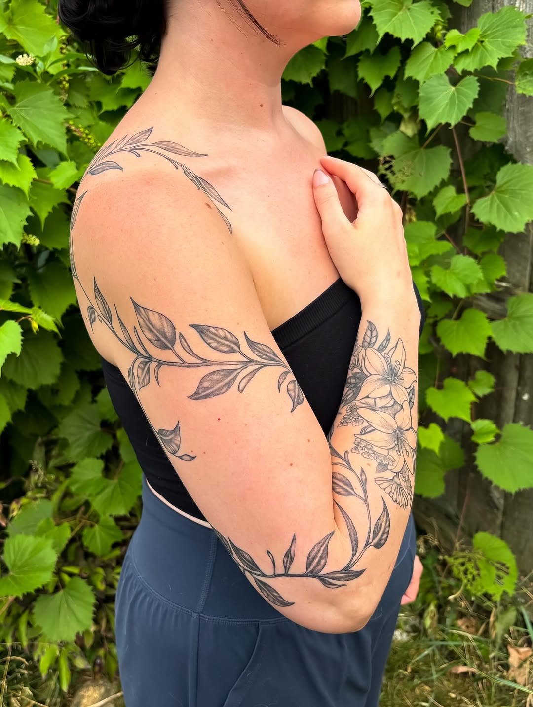 Tattoo by @_zzzava — fine_line, black_and_grey