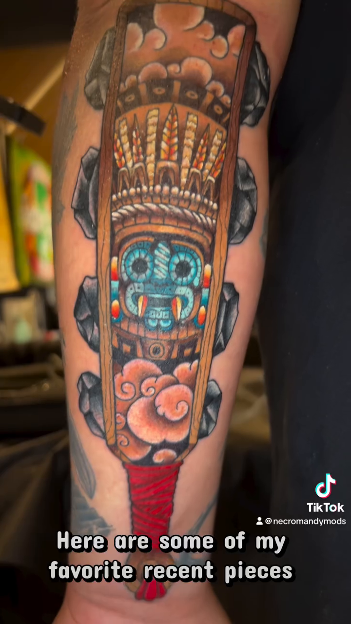 Tattoo by @necromandymods โ neo_traditional, black_and_grey