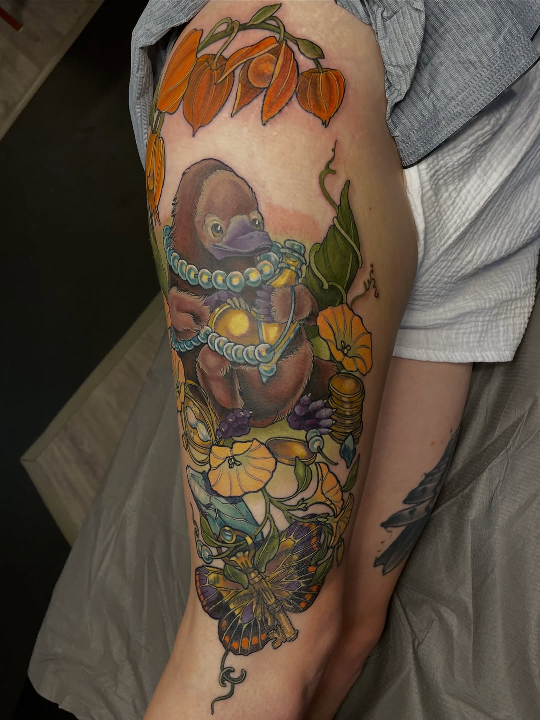 Tattoo by @pare_elyse — realism, illustrative