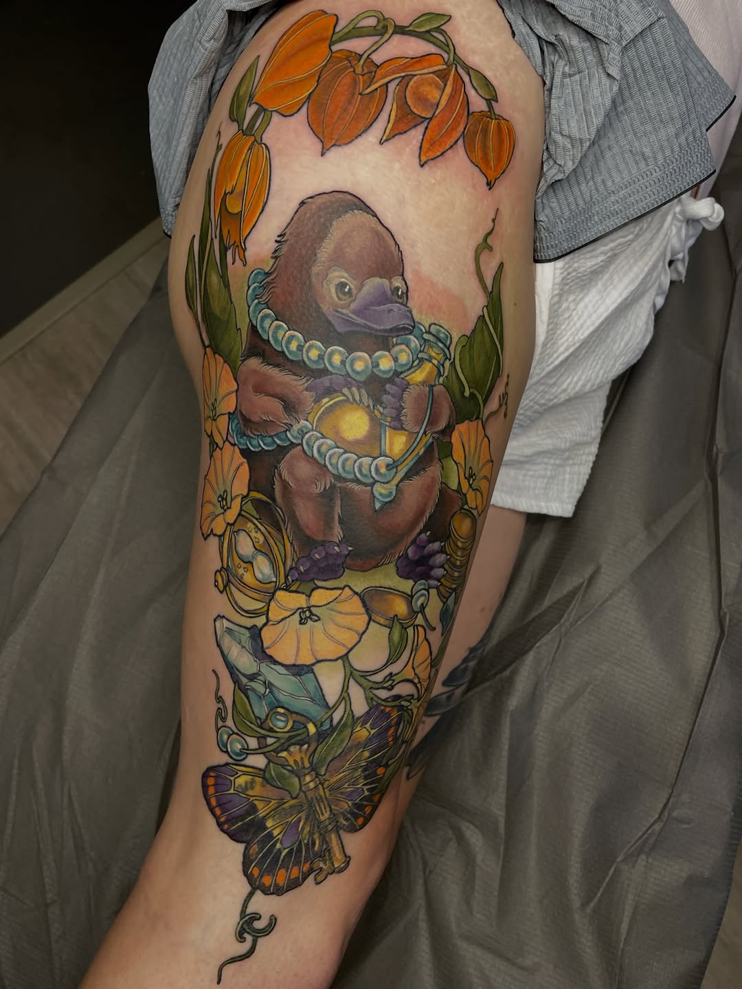 Tattoo by @pare_elyse — realism, illustrative