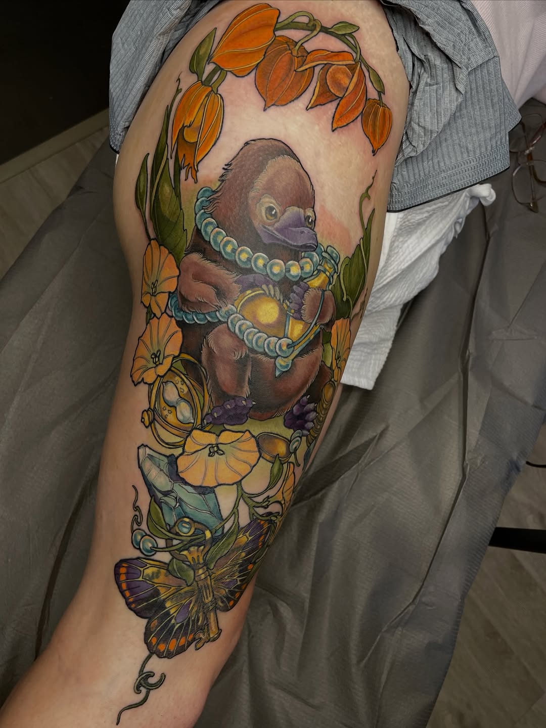 Tattoo by @pare_elyse — realism, neo_traditional