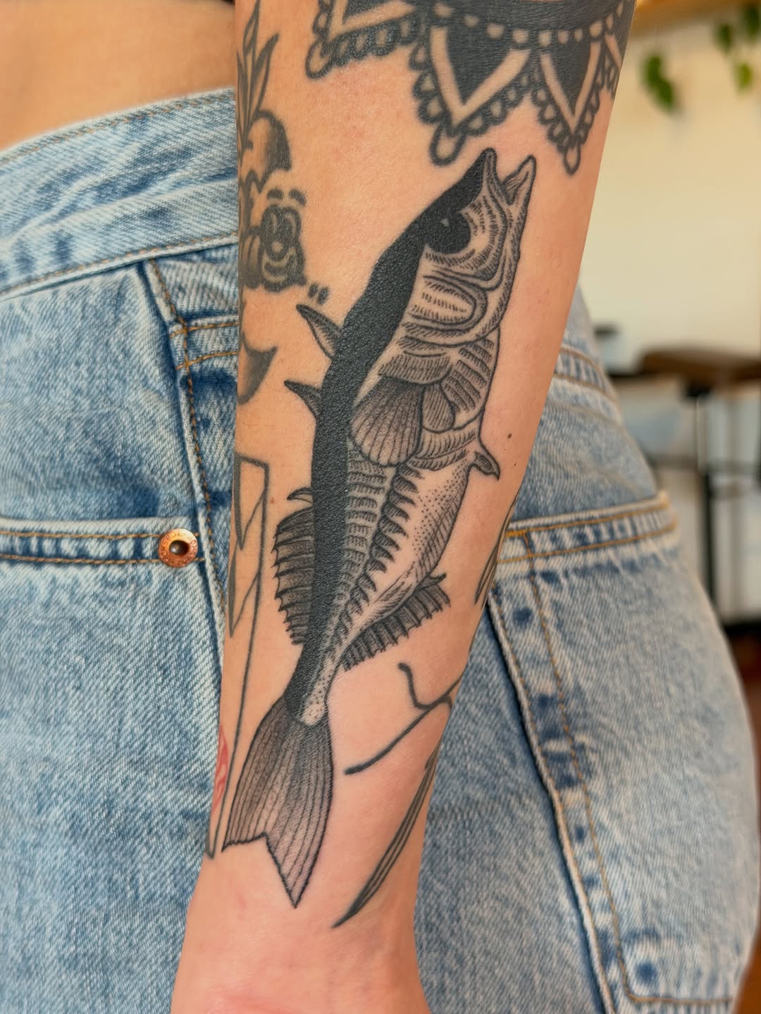 Tattoo by @rippintattoos — black_and_grey, realism