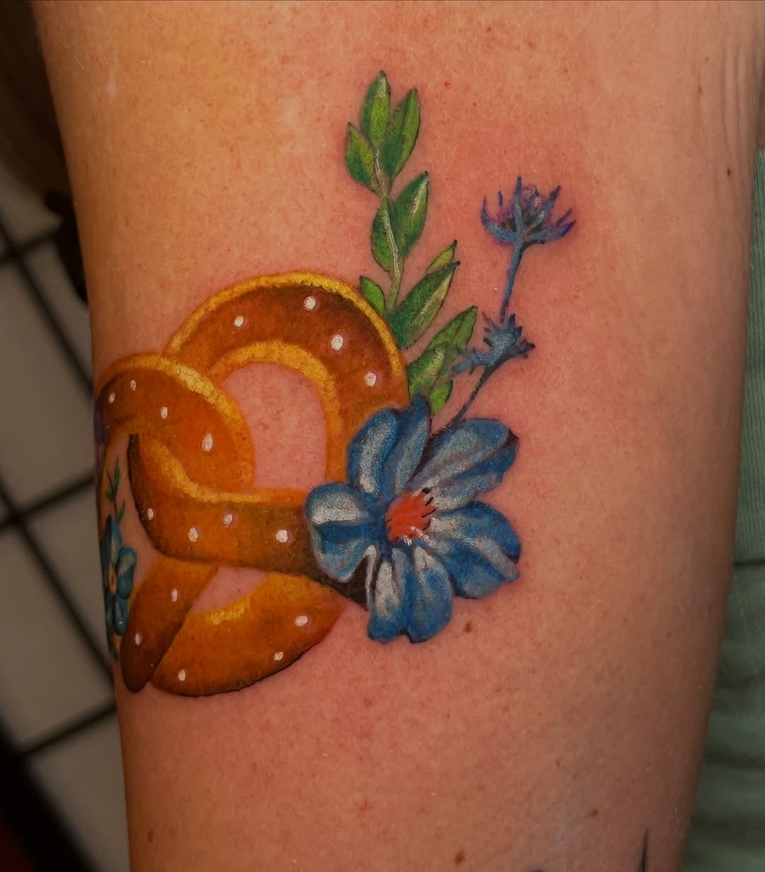 Tattoo by @battlekatgalactica — watercolor
