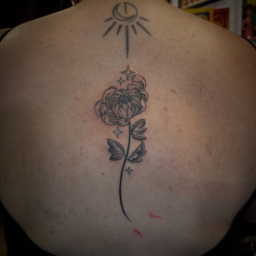 Tattoo by @chrisgraytattoos — fine_line, black_and_grey
