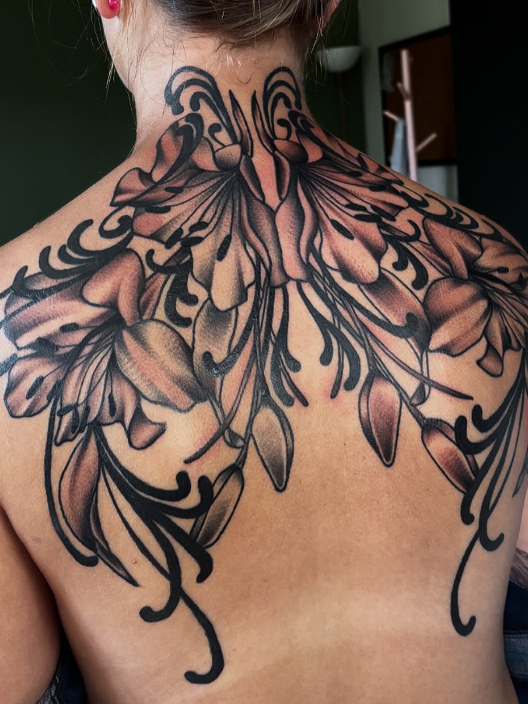 Tattoo by @smythtattoo — black_and_grey, ornamental