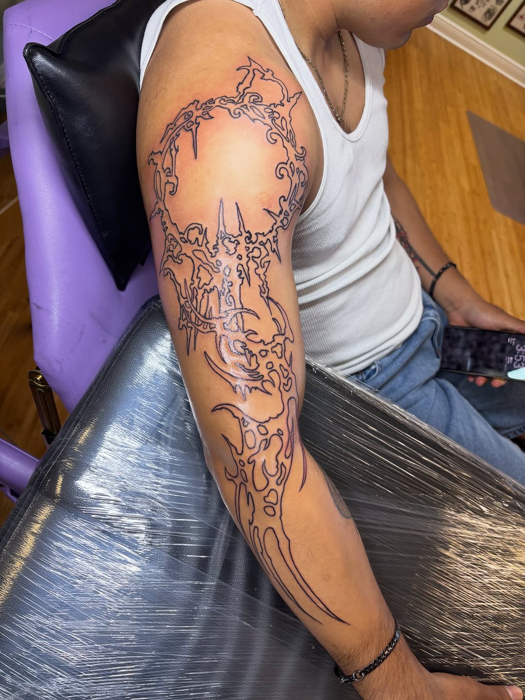 Tattoo by @_fergie_ferg — blackwork, ornamental