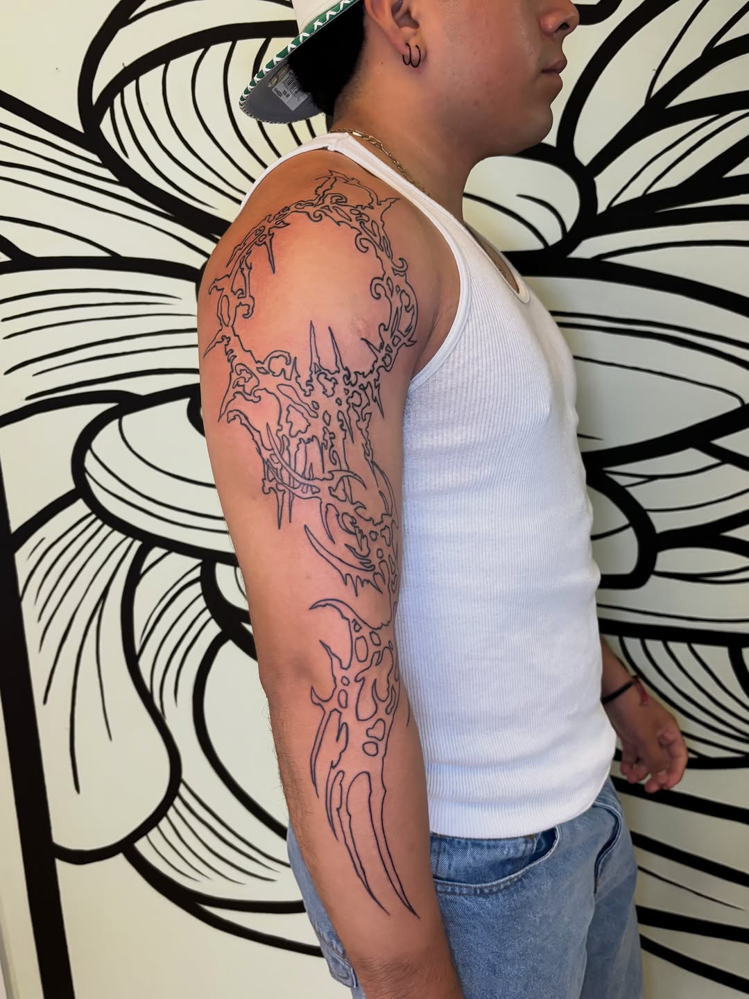 Tattoo by @_fergie_ferg — blackwork