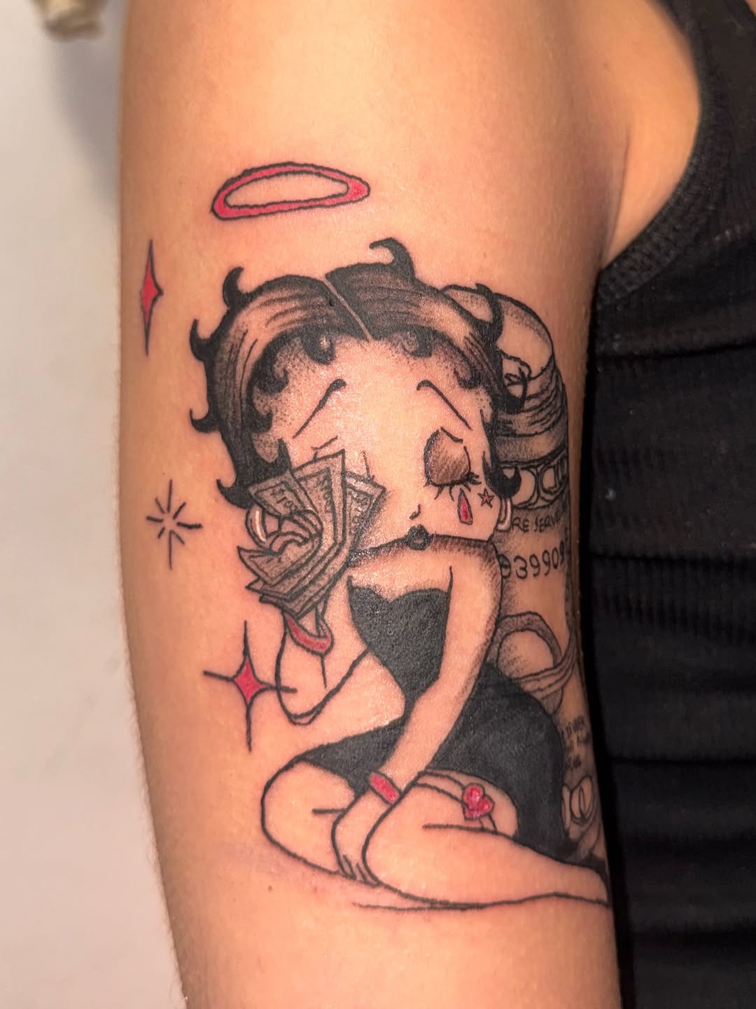 Tattoo by @tatsbycomet — new_school