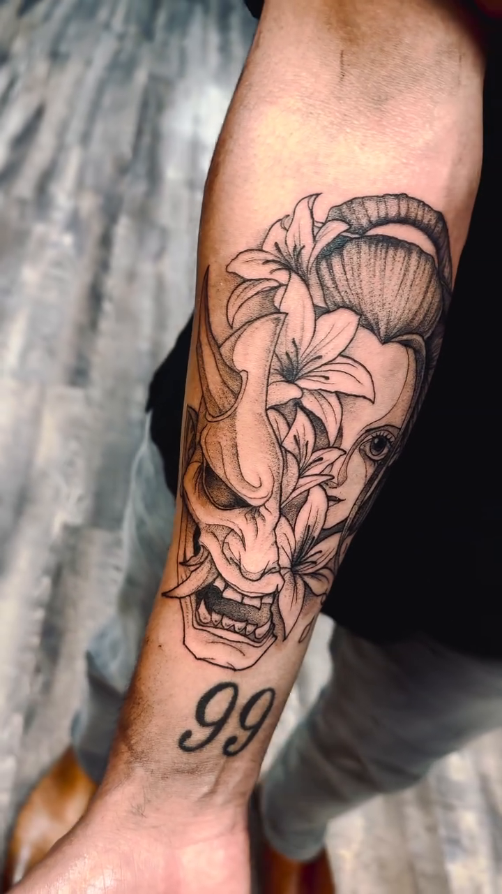 Tattoo by @elijahtatttoo — japanese_irezumi, black_and_grey