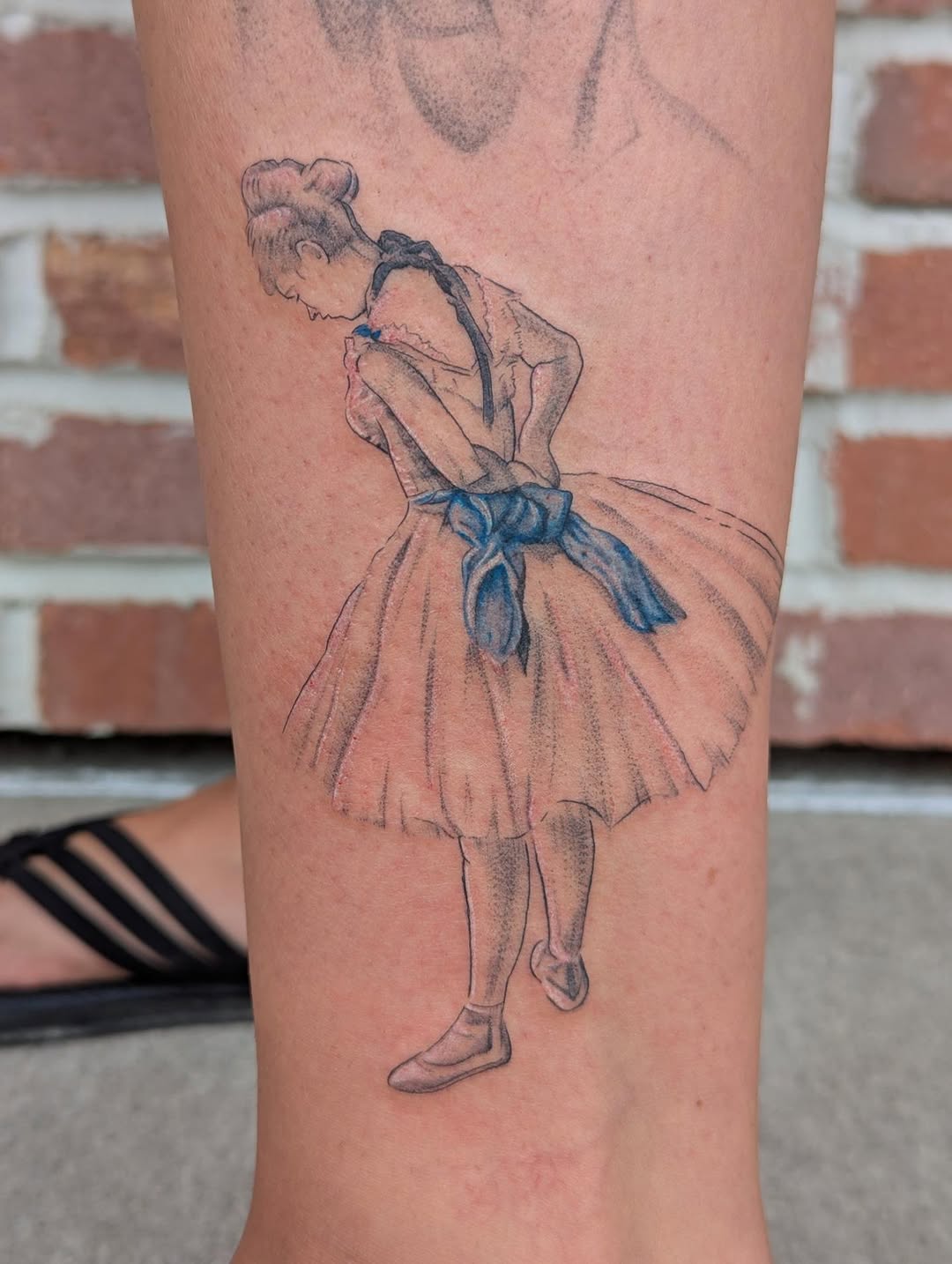 Tattoo by @colormemegantattoos — fine_line, black_and_grey