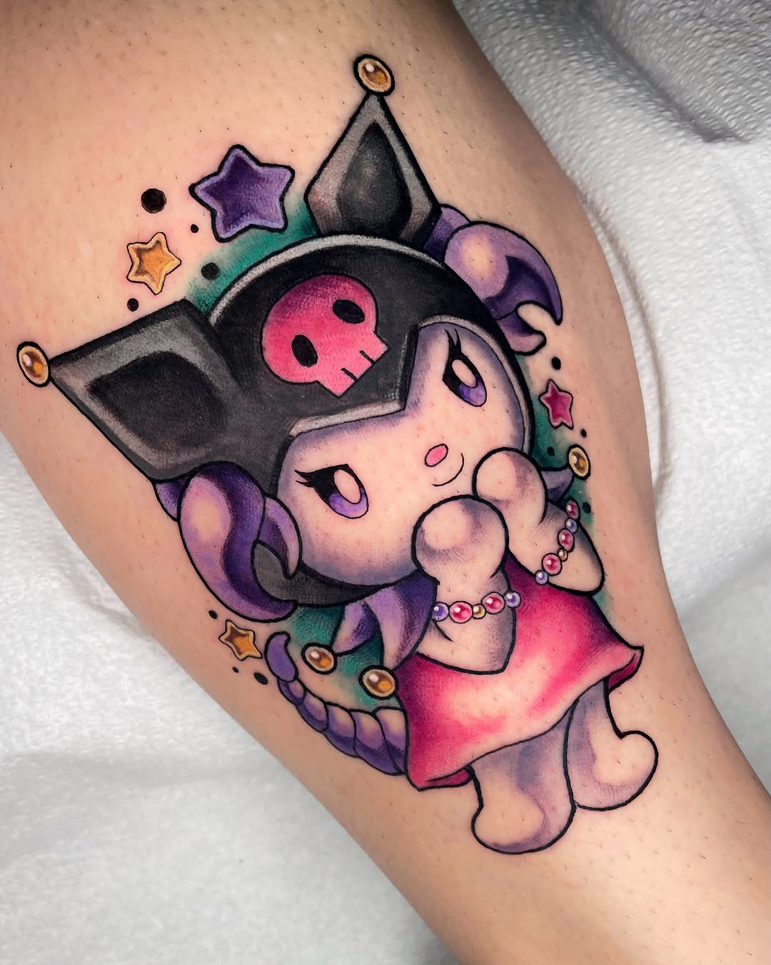Tattoo by @xens0ul — new_school, anime
