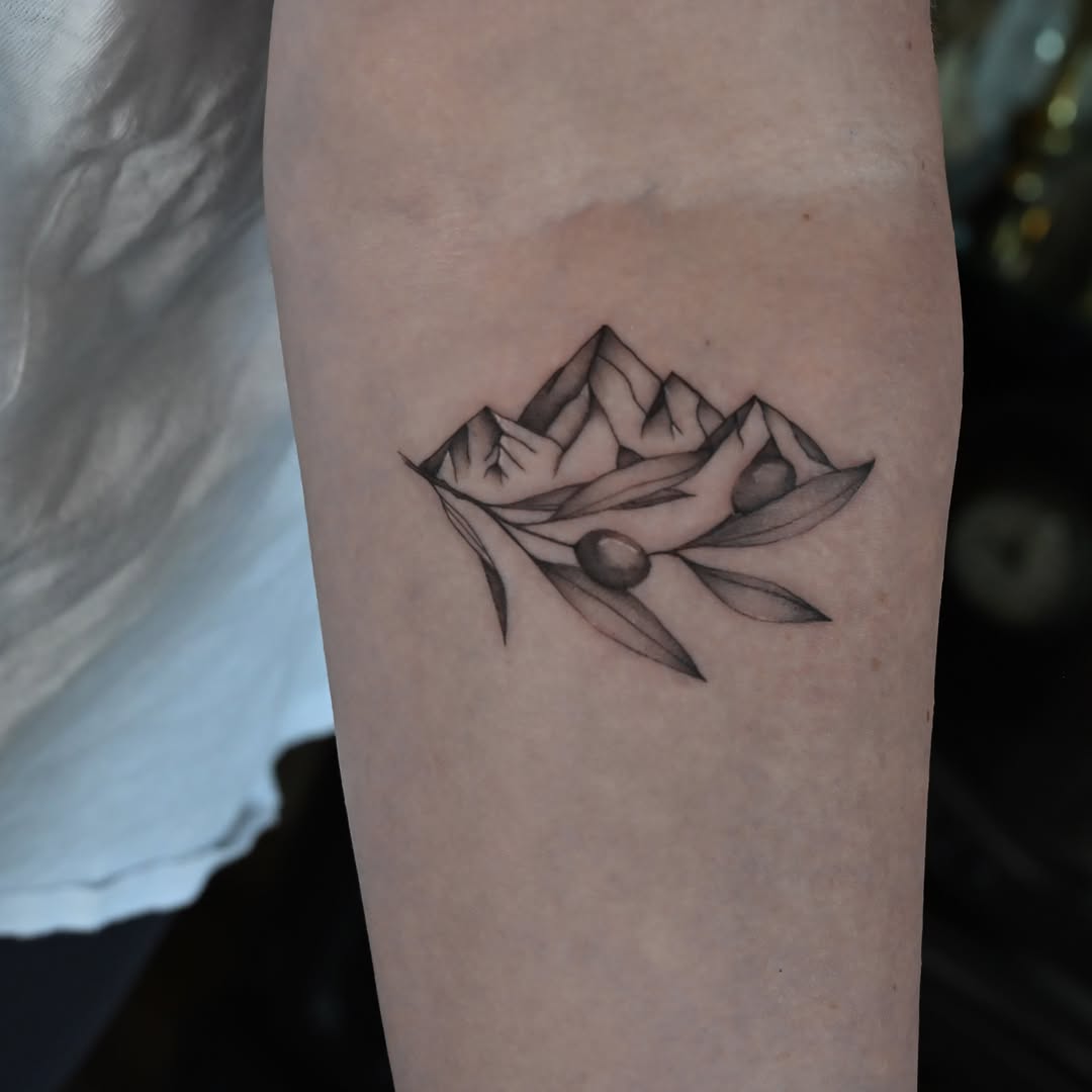Tattoo by @persephoneink_ — fine_line, black_and_grey