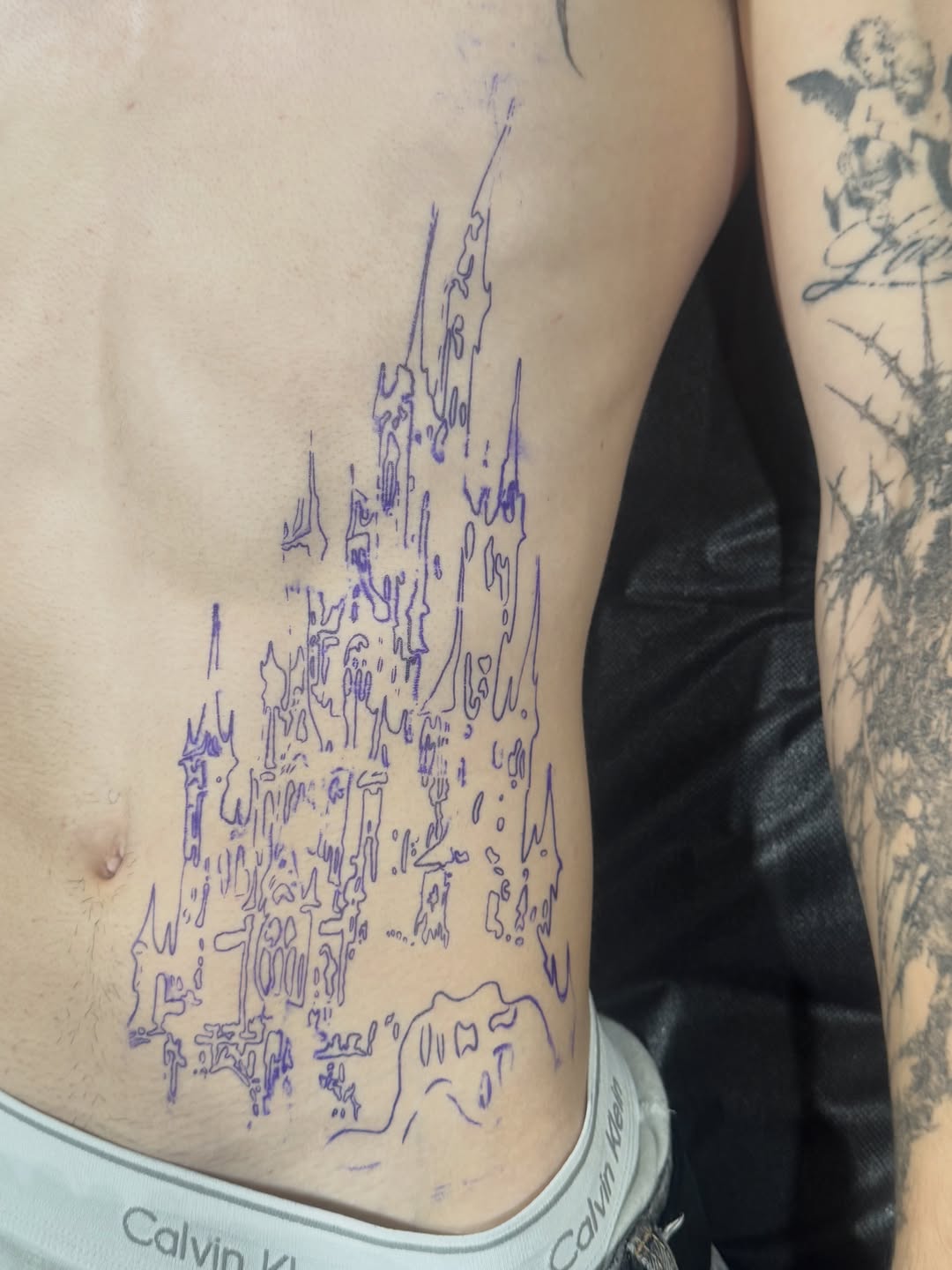 Tattoo by @seren.tatts — sketch