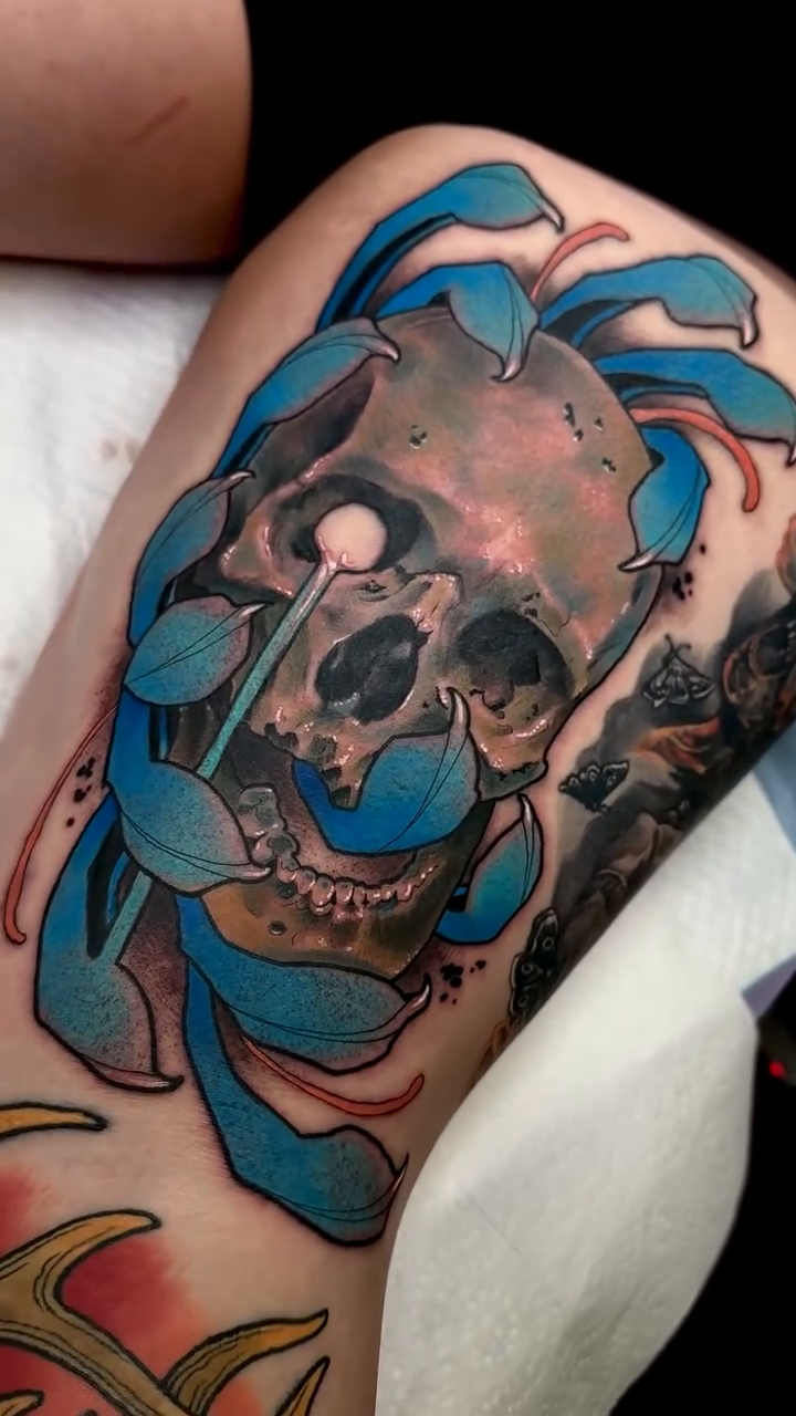 Tattoo by @leefscented — realism, black_and_grey