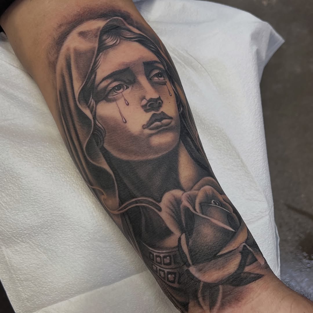Tattoo by @ab.bautistatattoos — black_and_grey, realism