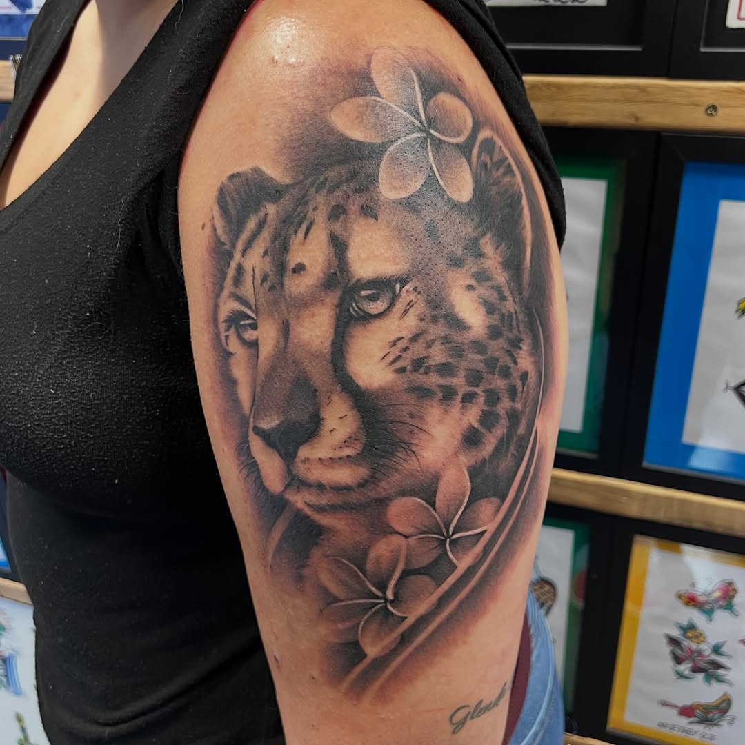 Tattoo by @ab.bautistatattoos — realism, black_and_grey