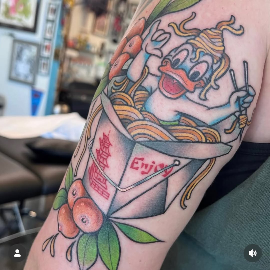 Tattoo by @ab.bautistatattoos — new_school, anime