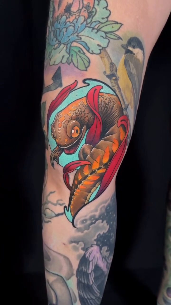 Tattoo by @sethholmestattoos — japanese_irezumi, neo_traditional