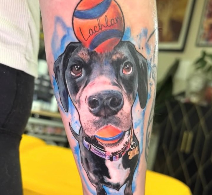 Tattoo by @artifexinks — realism, watercolor
