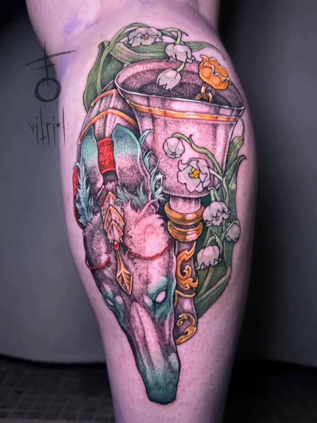 Tattoo by @unkindnessart — dark_realism, illustrative