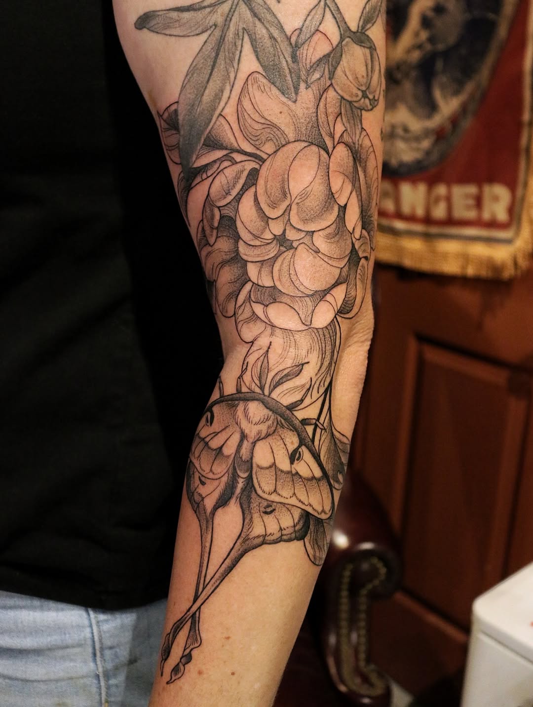 Tattoo by @summerbee_tattoo — black_and_grey, realism