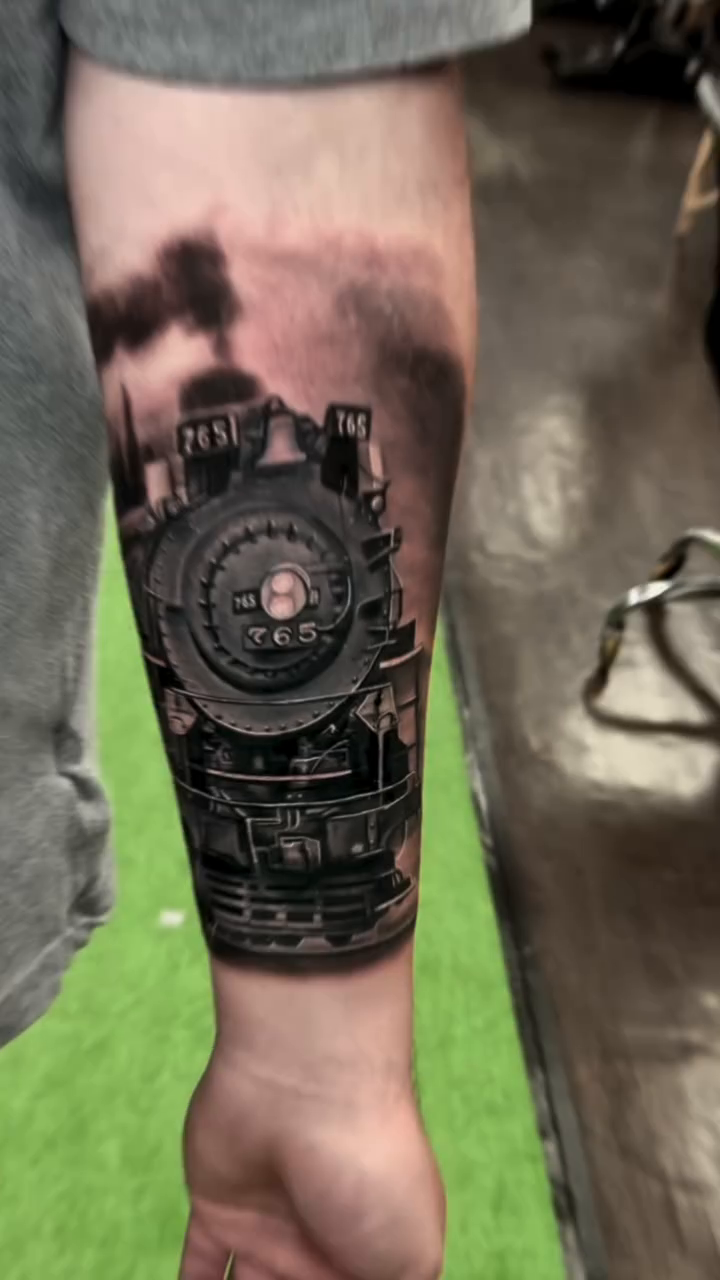 Tattoo by @brynbeer_official — realism, black_and_grey