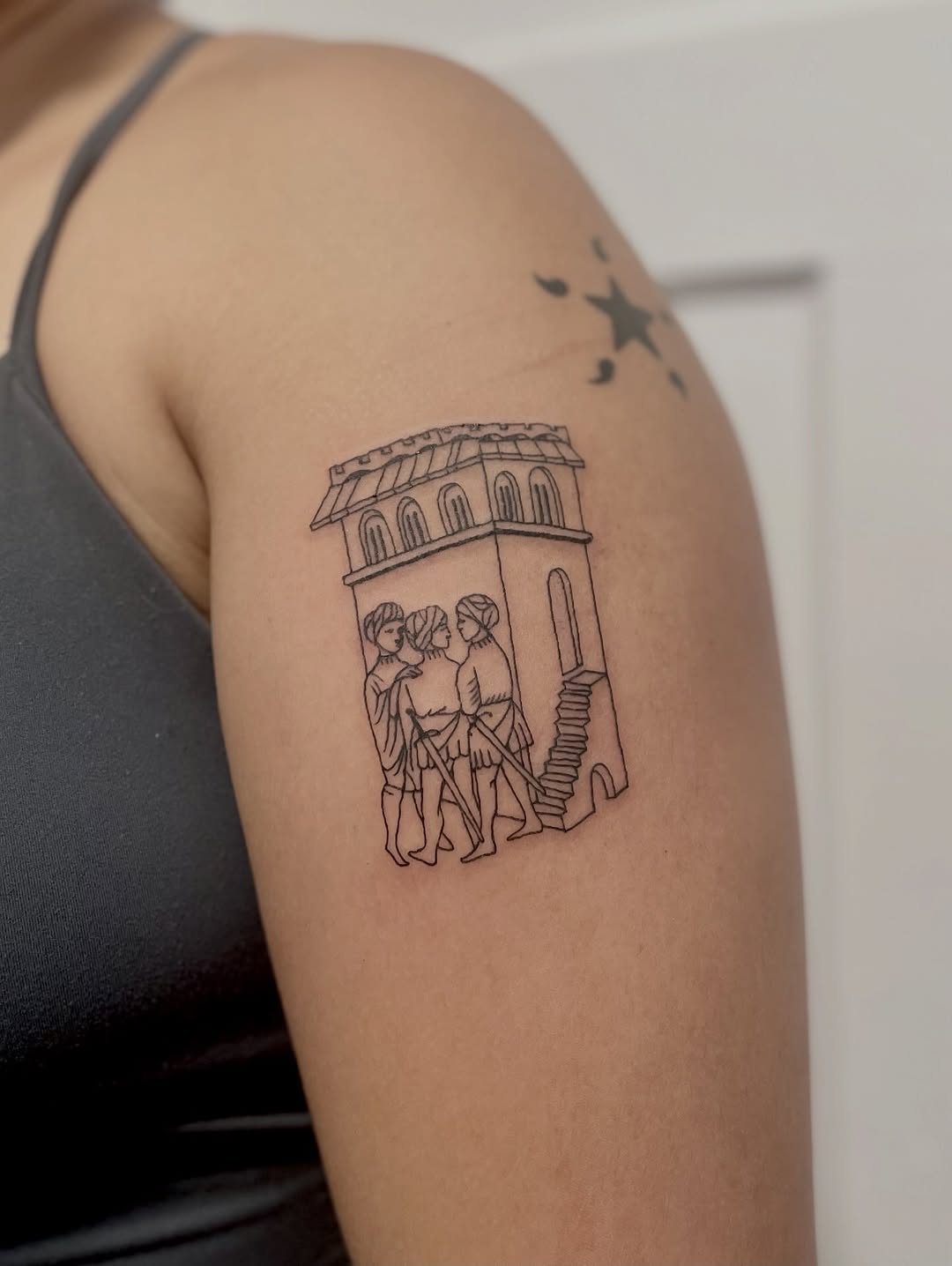 Tattoo by @bartobello — illustrative