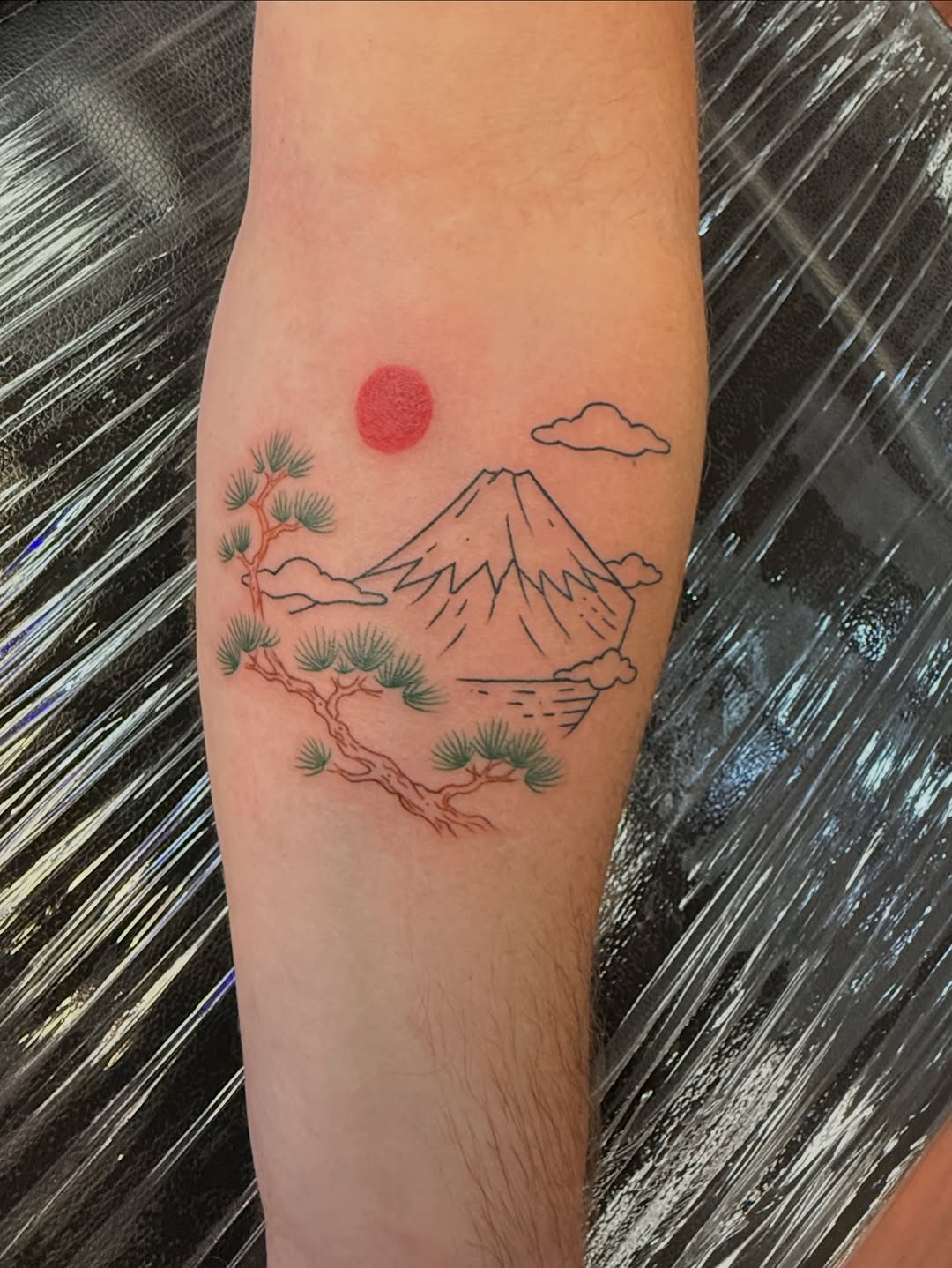 Tattoo by @vibe.ink90 โ japanese_irezumi, fine_line