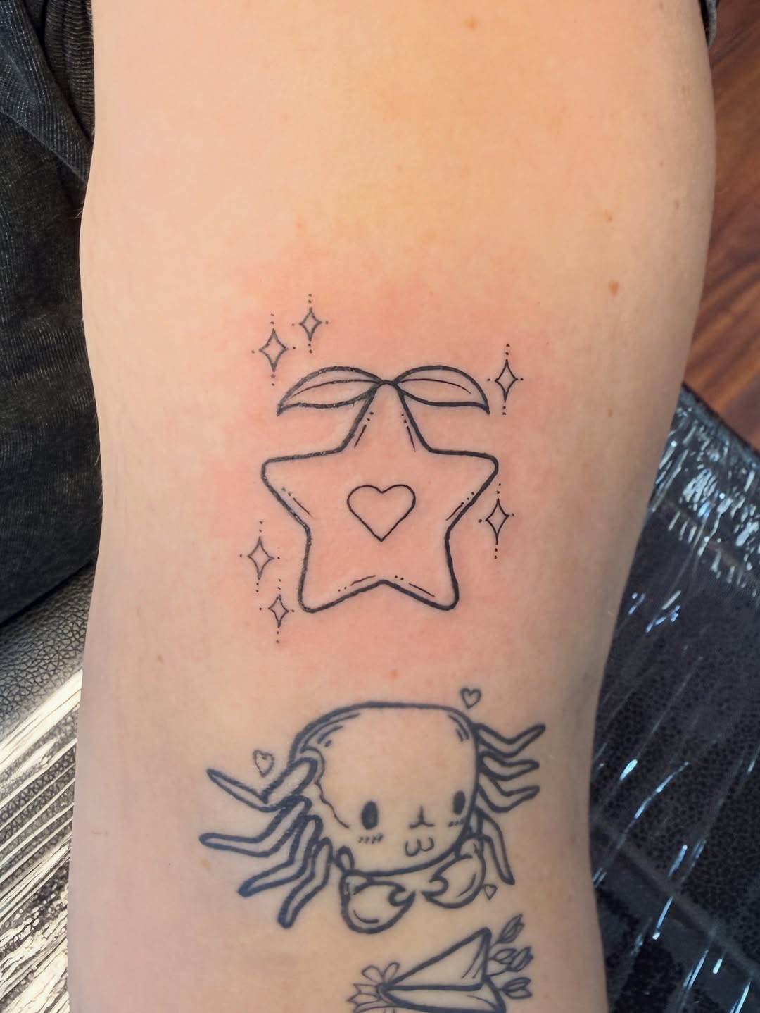 Tattoo by @vibe.ink90 โ fine_line, ignorant