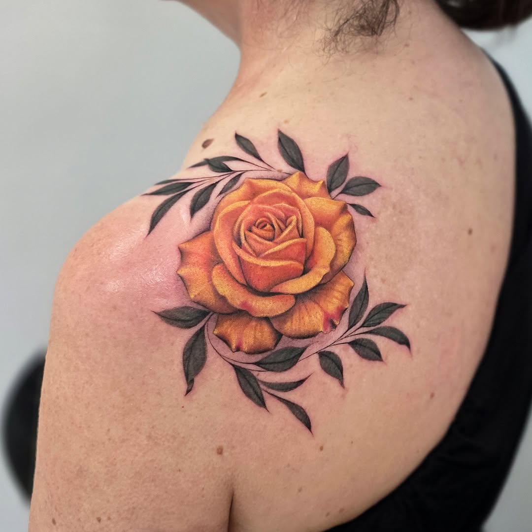 Tattoo by @paige.nicole.tattoos — realism, black_and_grey