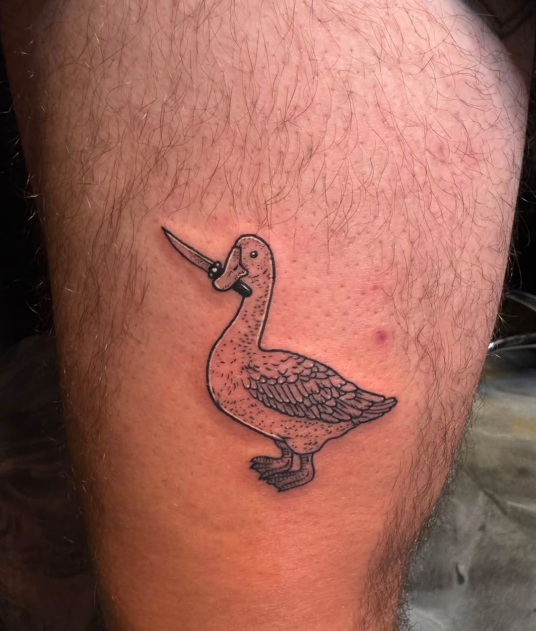 Tattoo by @justinrednourtattoo — ignorant, black_and_grey