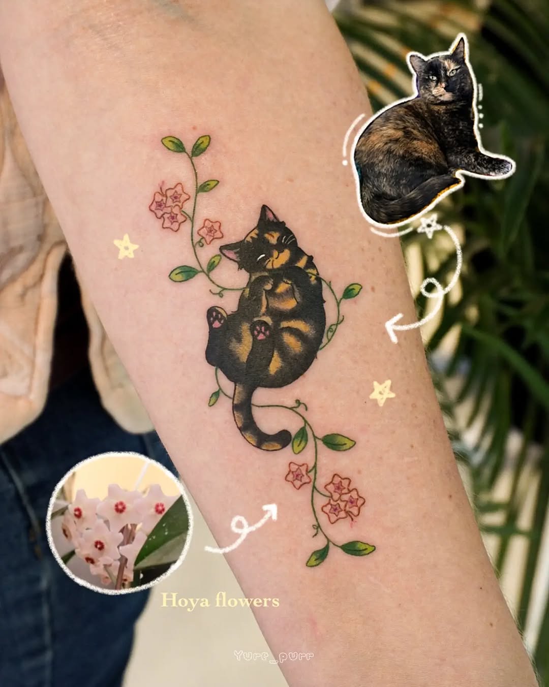 Tattoo by @yure_purr — realism, fine_line