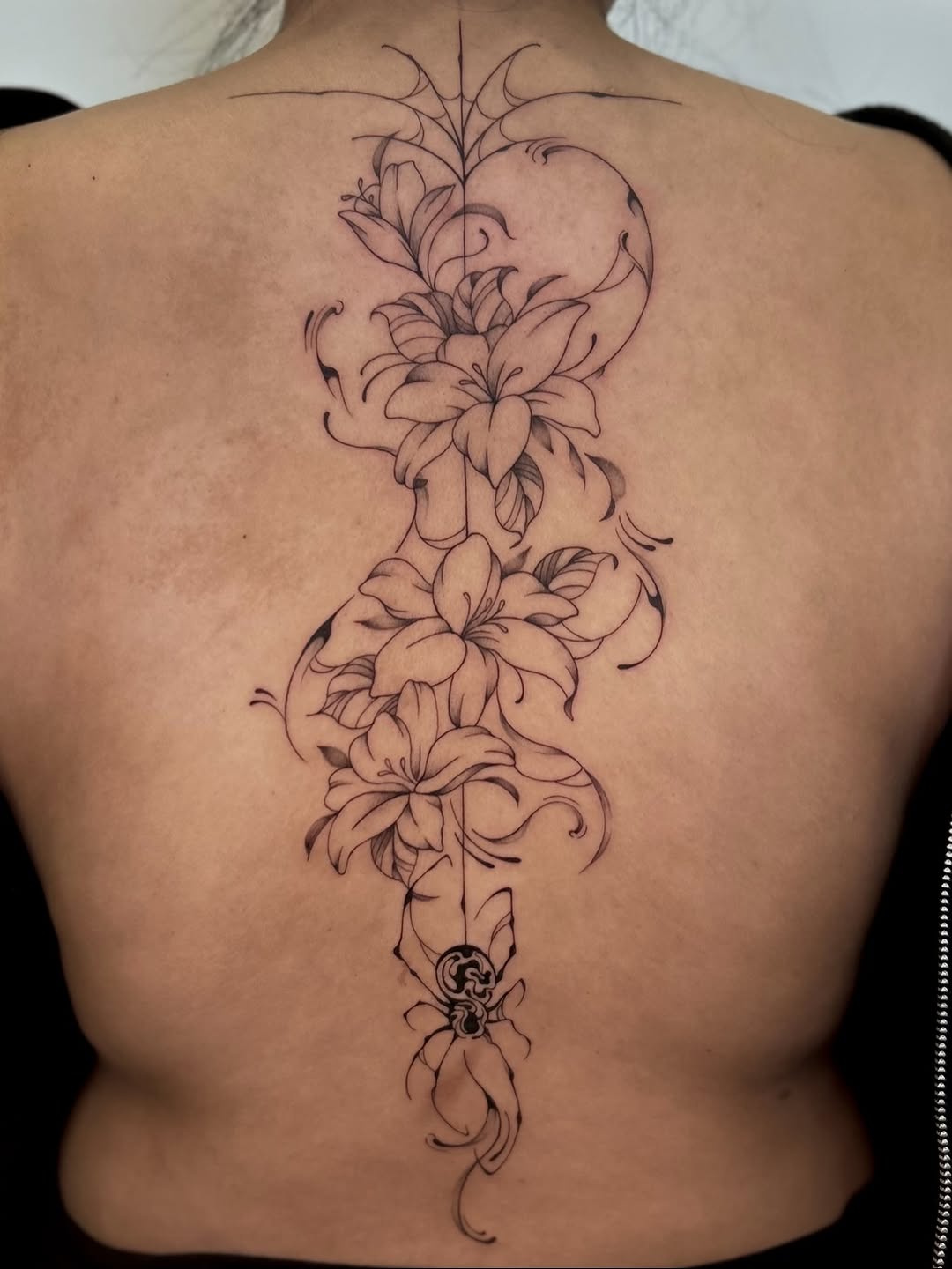 Tattoo by @bycristaliana — fine_line, black_and_grey