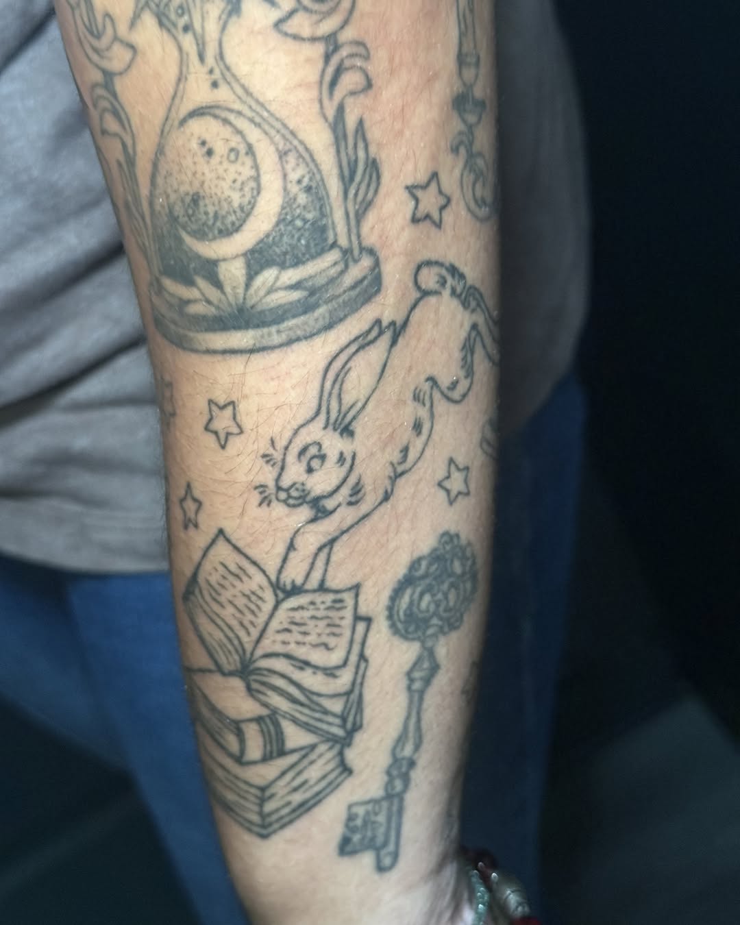 Tattoo by @tattoos_by_cat — illustrative, black_and_grey