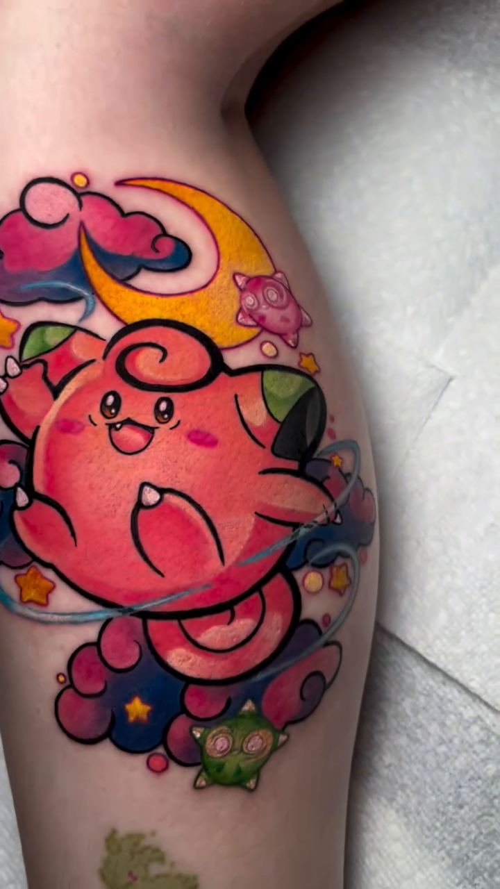 Tattoo by @beccalynntattoo — new_school