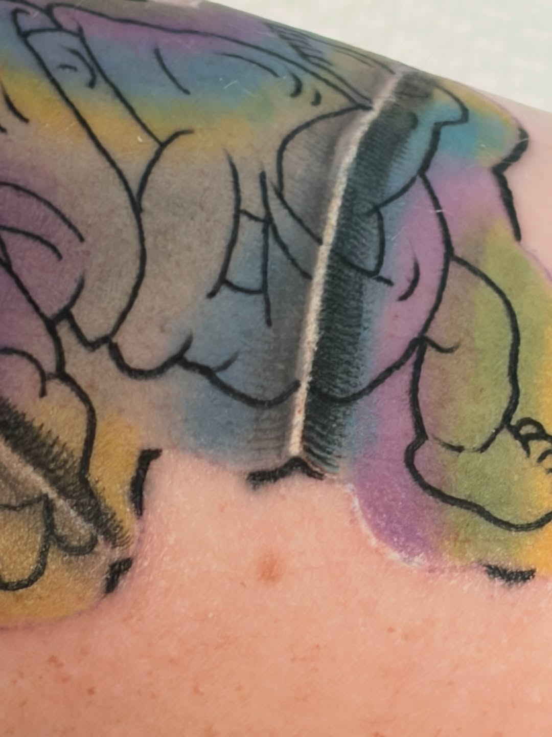 Tattoo by @exzavior__ — japanese_irezumi, black_and_grey