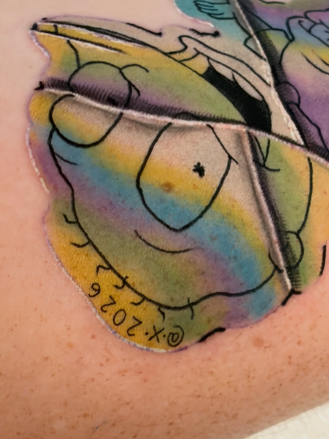 Tattoo by @exzavior__ — new_school, anime