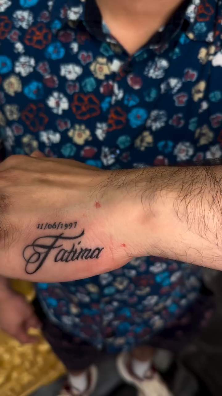 Tattoo by @dzulmaster — lettering_script, fine_line