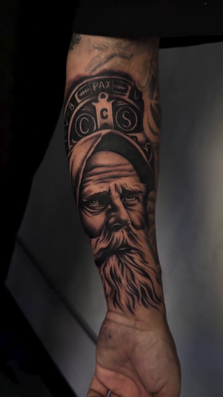 Tattoo by @ghostinkzz — realism, black_and_grey