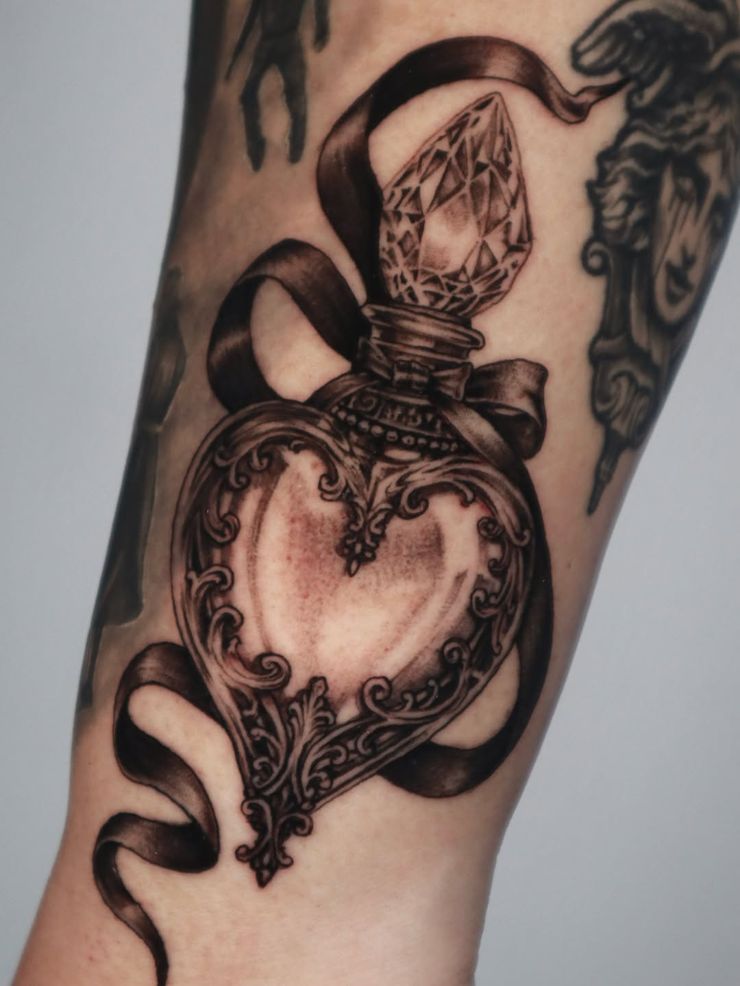 Tattoo by @artofmiguelangelflores — black_and_grey, realism