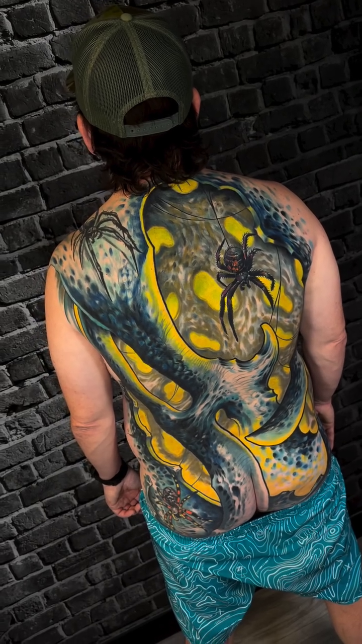 Tattoo by @wadetitusart — japanese_irezumi, dark_realism