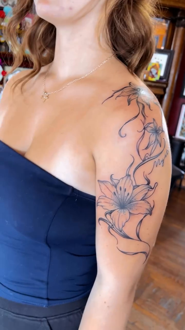 Tattoo by @jddunlaptattoos — fine_line, black_and_grey